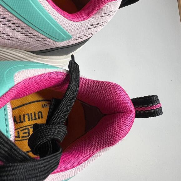 NEW KEEN Utility Sparta 2 Women’s Work Shoes Barely Pink/Black, Aluminum Toe, 8M - Picture 4 of 12